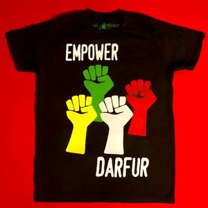 Vintage ’Empower Darfur’ T-Shirt - Adult size M